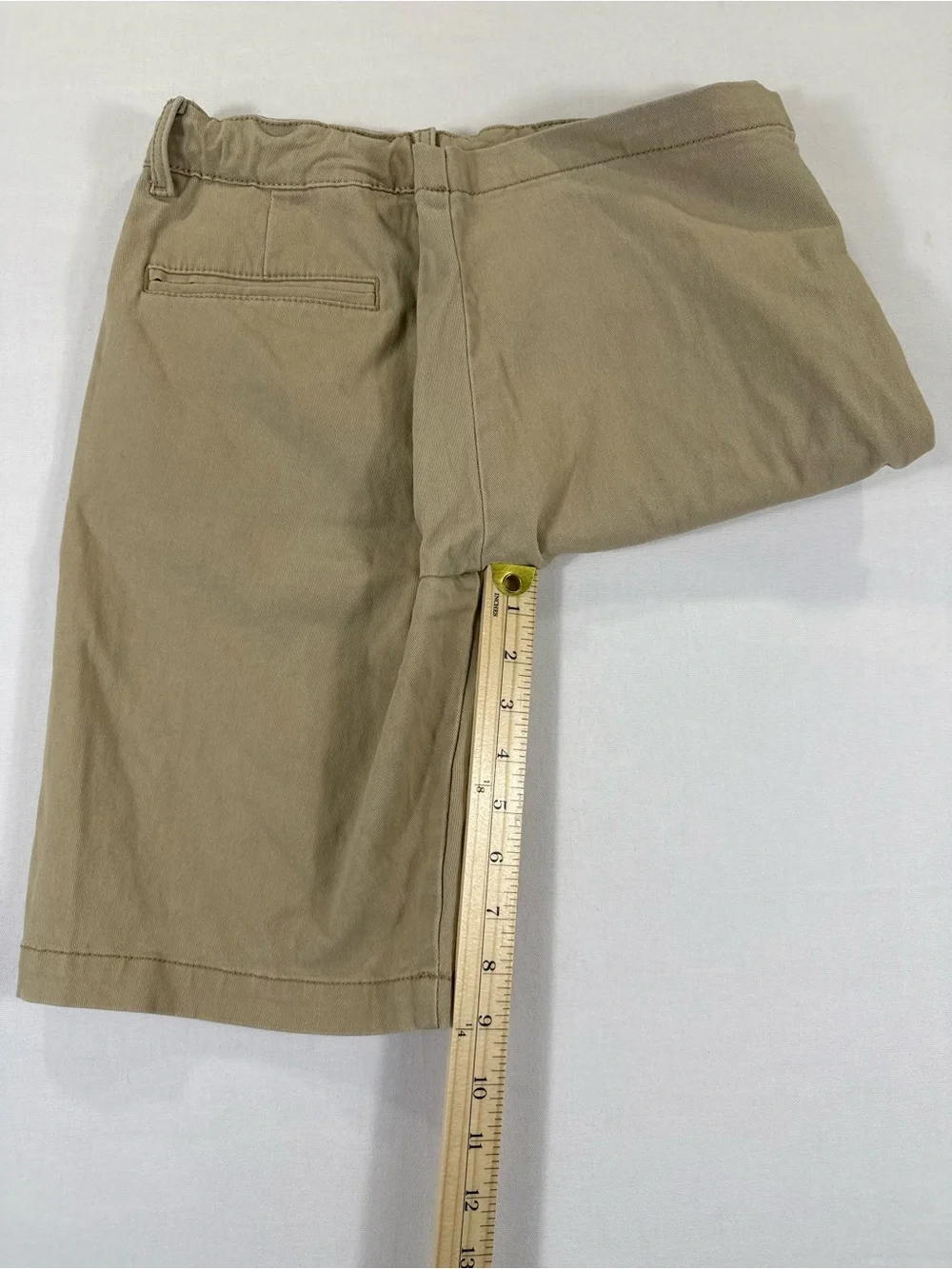 U.S. Polo Assn. Tan Cotton Bermuda Shorts Size 14/16
